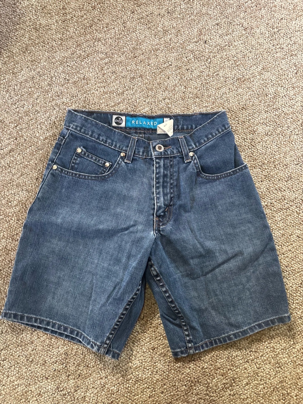 Vintage Levi's SilverTab Relaxed-Fit Women’s Denim Shorts